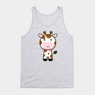 Giraffe Cow Cutie Tank Top